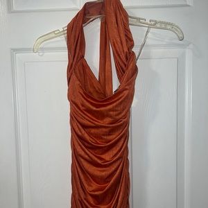 Coral oh polly dress